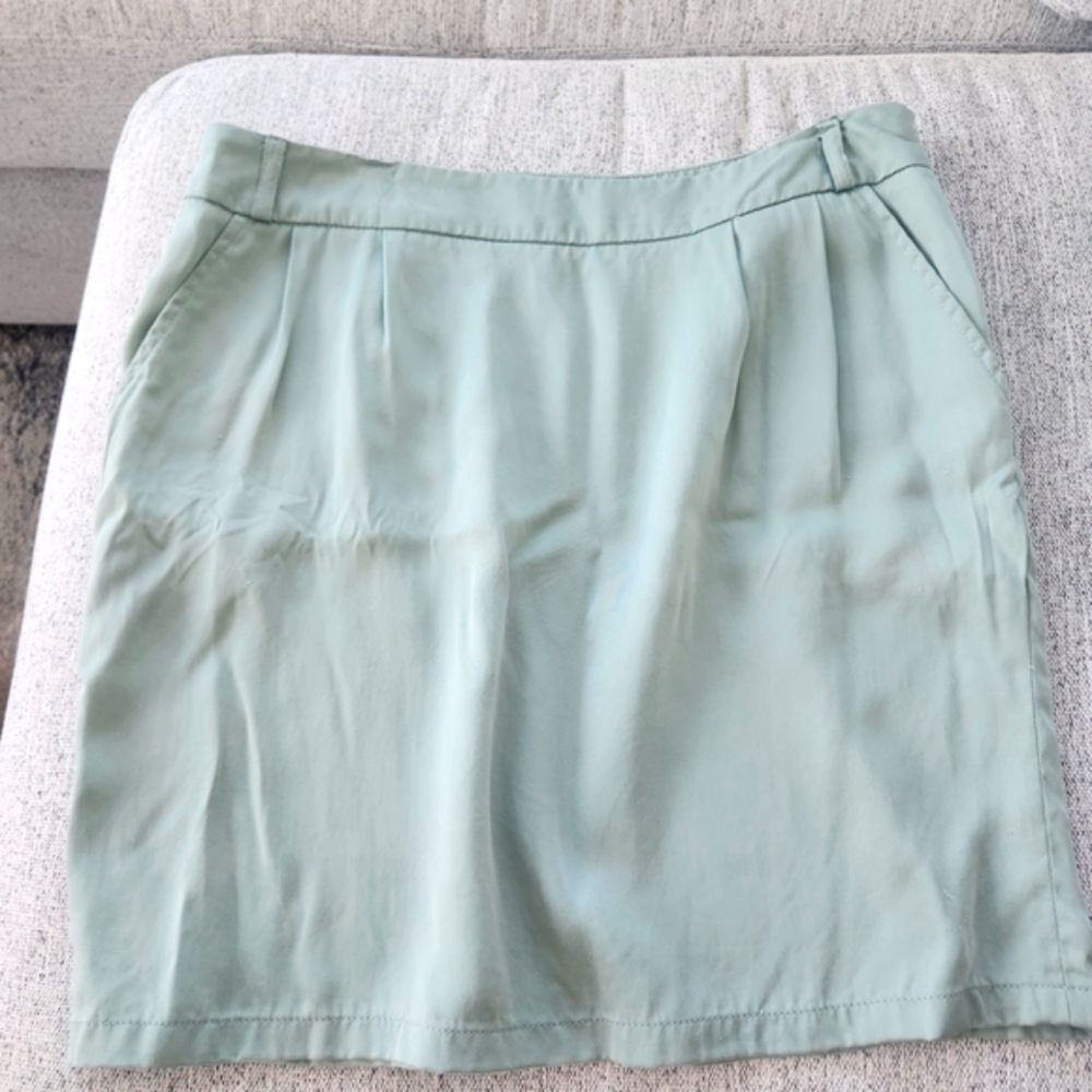 Forever 21 Light Green Mini Skirt